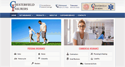Desktop Screenshot of chesterfieldinsurers.com